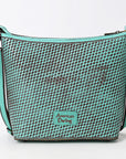 American Darling Large Crossbody Beautifully Hand Tooled Genuine Leather women bag western handbag purse