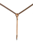 BAR H EQUINE Western Handtooled Leather Horse Headstall & Breast Collar Set