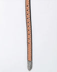 American Darling Hatband Genuine American Leather Western Adjustable Unisex