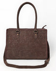 American Darling Tote Embossed Genuine Western Leather Women Bag
