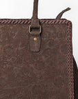 American Darling Tote Embossed Genuine Western Leather Women Bag