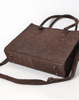 American Darling Tote Embossed Genuine Western Leather Women Bag