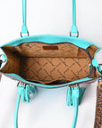 American Darling Tote Beautifully Hand Tooled Genuine Leather Women Bag Western Handbag Purse