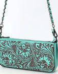 American Darling Small Crossbody Beautifully Hand Tooled Genuine Leather women bag western handbag purse