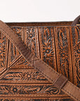 ADBG1609 Crossbody Hand Tooled Genuine Western Leather Women Bag