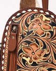 American Darling Hand Curved & Hair On Genuine Leather Sling Bag