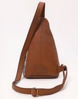 American Darling Hand Curved & Hair On Genuine Leather Sling Bag