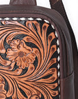 American Darling Sling Hand Tooled Genuine Leather women bag western handbag purse