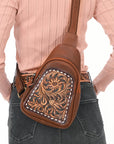 ADBGA662 Sling Genuine Western Leather Women Bag