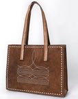 American Darling Tote Genuine Western Suede Leather women bag