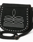 American Darling Cross Body Suede Genuine Western Leather Women Bag Western Handbag Purse