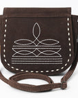 American Darling Cross Body Suede Genuine Western Leather Women Bag Western Handbag Purse