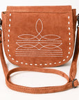 American Darling Cross Body Suede Genuine Western Leather Women Bag Western Handbag Purse