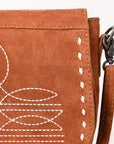 American Darling Cross Body Suede Genuine Western Leather Women Bag Western Handbag Purse