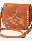 American Darling Cross Body Suede Genuine Western Leather Women Bag Western Handbag Purse