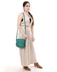 American Darling Cross Body Suede Genuine Western Leather Women Bag Western Handbag Purse