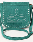 American Darling Cross Body Suede Genuine Western Leather Women Bag Western Handbag Purse