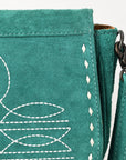 American Darling Cross Body Suede Genuine Western Leather Women Bag Western Handbag Purse