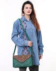 American Darling Crossbody Genuine Western Leather Women Bag