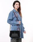 American Darling Cross Body Suede Genuine Western Leather Women Bag Western Handbag Purse