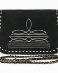 American Darling Cross Body Suede Genuine Western Leather Women Bag Western Handbag Purse