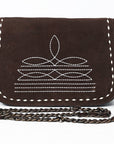 American Darling Cross Body Suede Genuine Western Leather Women Bag Western Handbag Purse