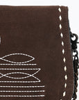 American Darling Cross Body Suede Genuine Western Leather Women Bag Western Handbag Purse