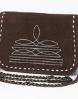 American Darling Cross Body Suede Genuine Western Leather Women Bag Western Handbag Purse
