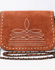 American Darling Cross Body Suede Genuine Western Leather Women Bag Western Handbag Purse