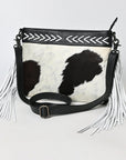 American Darling Hair On Genuine Leather Crossbody Bag