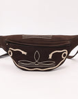 American Darling Suede Bag Genuine Leather Fanny Pack Bag