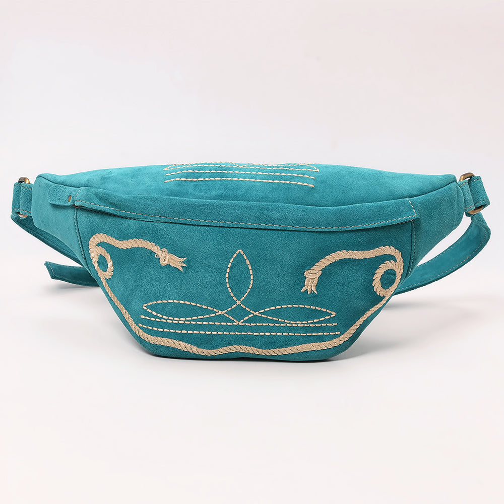 American Darling Suede Bag Genuine Leather Fanny Pack Bag