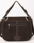 ADBGA670B Crossbody Genuine Western Suede Leather women bag