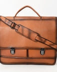 OHLAY Briefcase Genuine Leather women bag western Bag OHM118A