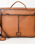 OHLAY Briefcase Genuine Leather women bag western Bag OHM118A
