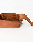 OHLAY Toiletry Genuine Leather women bag western Bag OHM119C