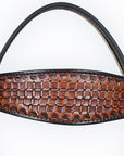 COMFYTACK Western Horse Headstall Breast Collar Set American Leather Tan