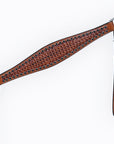 COMFYTACK Western Horse Headstall Breast Collar Set American Leather Tan