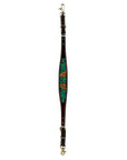 Bar H Equine American Leather Horse Saddle Tack One Ear Headstall | Breast Collar | Browband Headstall | Wither Strap | Tack Set for Horses Jora Autumn Collection