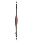 Bar H Equine Western Horse Genuine American Leather Wither Straps Breast Collar Headstall Tack Set
