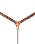 Bar H Equine American Leather Horse Saddle Tack One Ear Headstall | Breast Collar | Browband Headstall | Wither Strap | Tack Set BER256