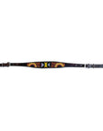 Bar H Equine American Leather Horse Saddle Tack One Ear Headstall | Breast Collar | Browband Headstall | Wither Strap | Tack Set BER261