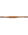 Bar H Equine American Leather Horse Saddle Tack One Ear Headstall | Breast Collar | Browband Headstall | Wither Strap | Tack Set BER265