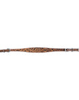 Bar H Equine Genuine Western American Leather Horse Premium Headstall & Breast Collar Set