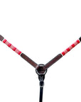 Bar H Equine American Leather Horse Saddle Tack One Ear Headstall | Breast Collar | Browband Headstall | Wither Strap | Tack Set BER282