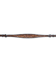 Bar H Equine Genuine Western American Leather Horse Premium Headstall & Breast Collar Set