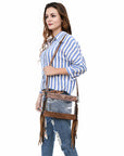 American Darling Clear Bag Hand Tooled Genuine Leather Women Bag Western Handbag Purse