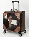 Hand Tooled Hair-On Genuine Leather women bag western handbag purse