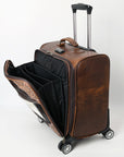 Hand Tooled Hair-On Genuine Leather women bag western handbag purse