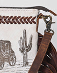 American Darling Crossbody Hair-on Genuine Leather women bag western handbag purse